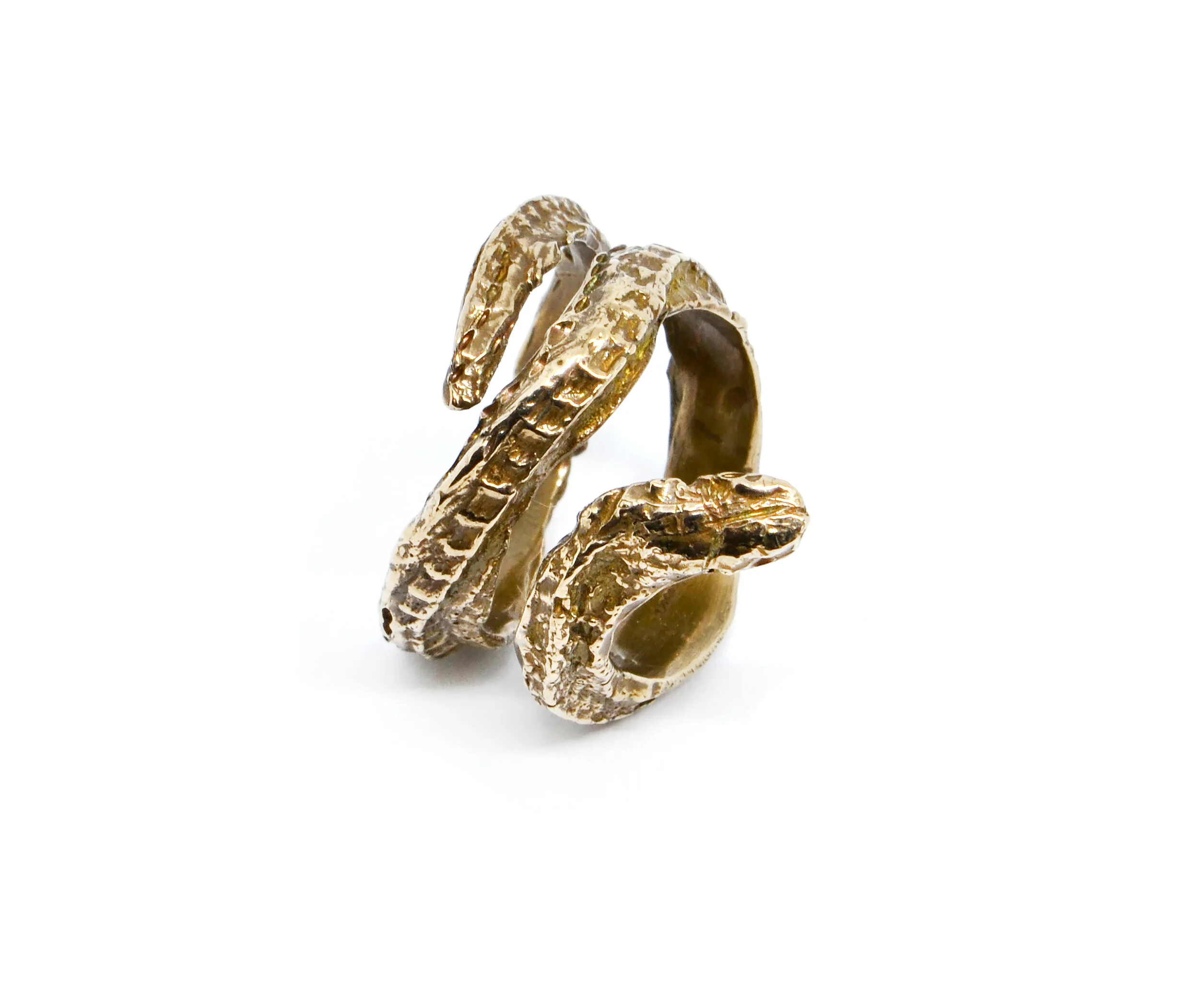 Bronze 2025 snake ring